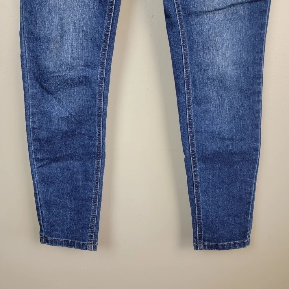 Kensie Ultimate High Rise Skinny Dark Wash Jegging Ankle Legging Jeans 6 28